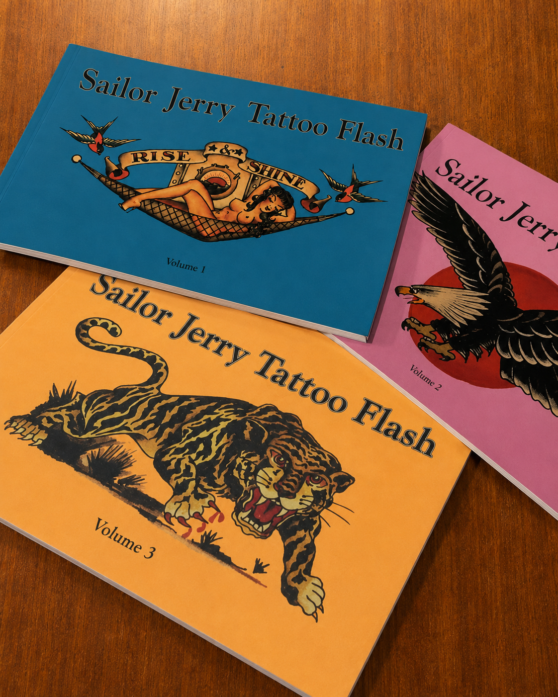 Sailor Jerry Tattoo Flash 3 Volume Bundle