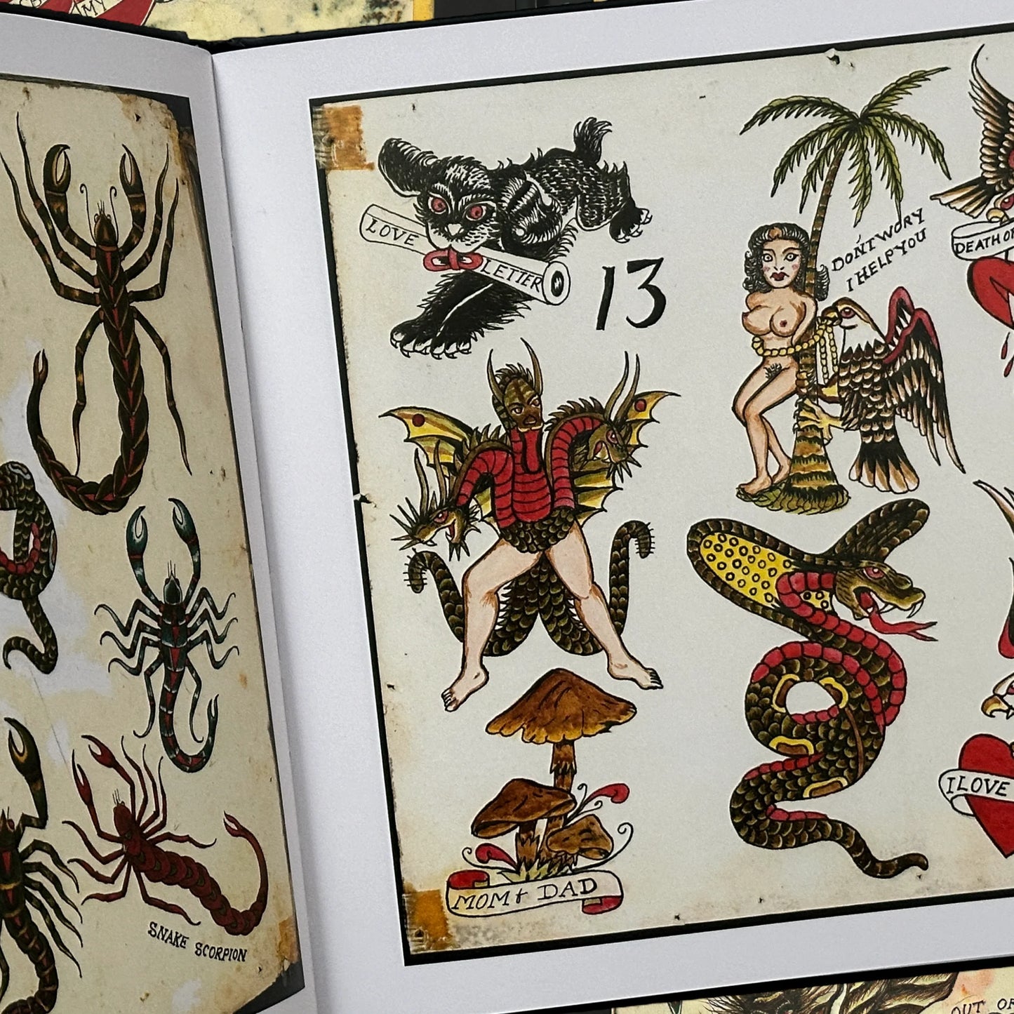 Rosie - Folk Art Tattoo Flash