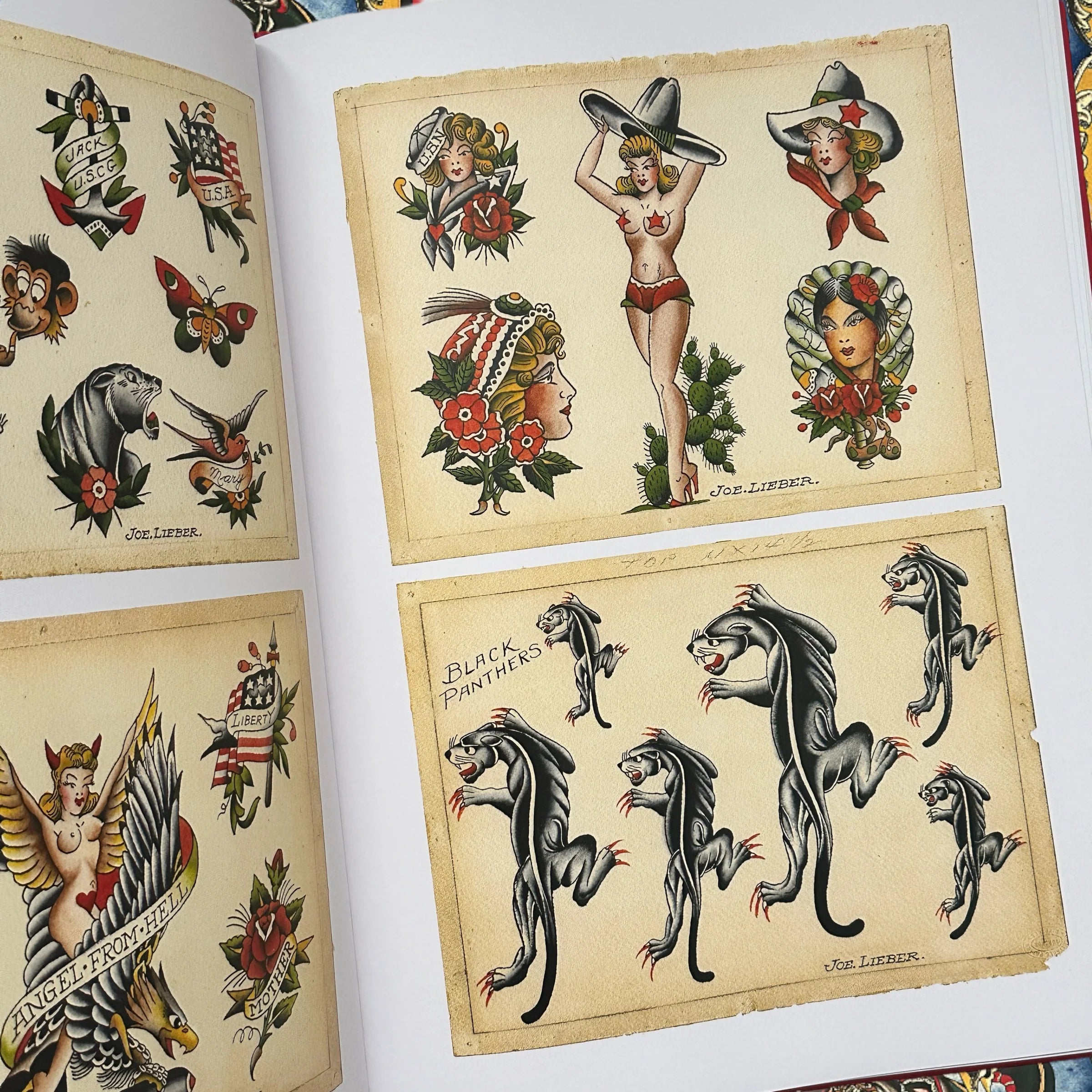 Brooklyn Joe Lieber Tattoo Flash Book